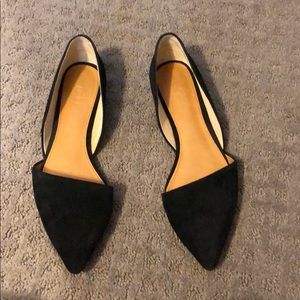Black J Crew dress flats